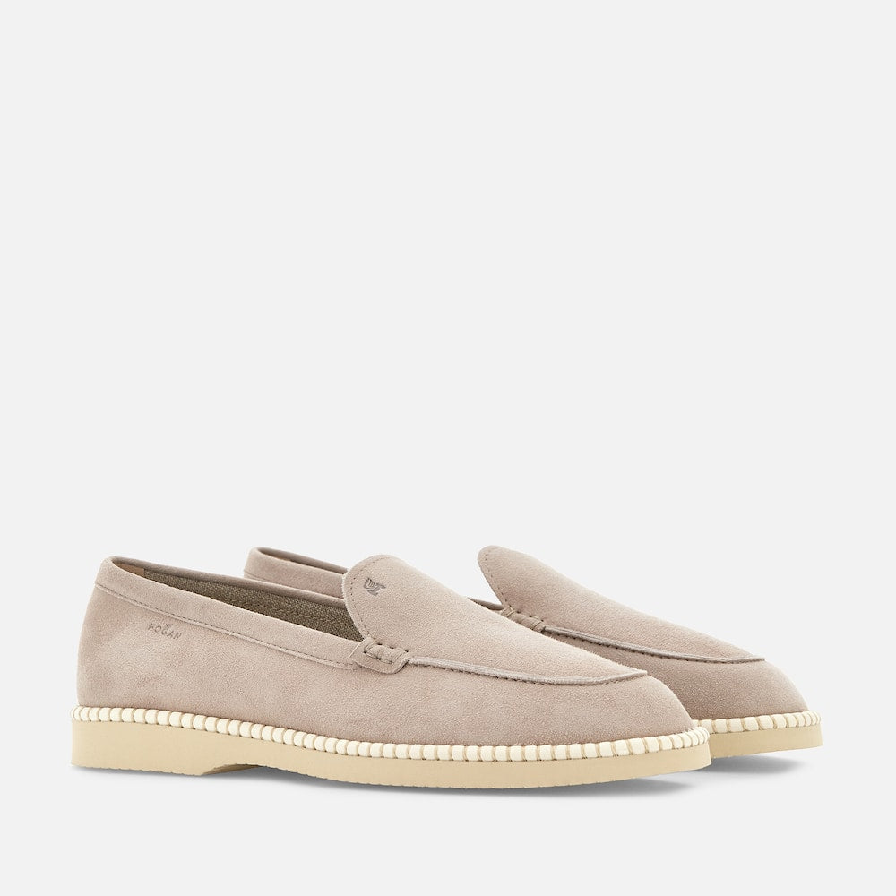 Hogan Damen Loafer H642 in Beige