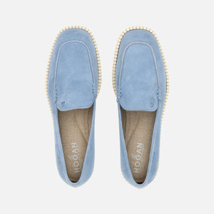 Hogan Damen Loafer H642 in Himmelblau