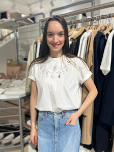 Fabiana Filippi Damen-Shirt in Weiß