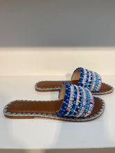 Laden Sie das Bild in den Galerie-Viewer, De Siena Damen Sandalen in Blau
