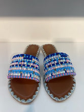 Laden Sie das Bild in den Galerie-Viewer, De Siena Damen Sandalen in Blau
