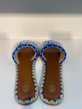 Laden Sie das Bild in den Galerie-Viewer, De Siena Damen Sandalen in Blau
