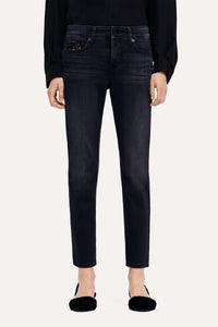 Cambio Damen Hoose "Piper short" in Dunkelgrau