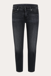 Cambio Damen Hoose "Piper short" in Dunkelgrau