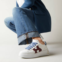Laden Sie das Bild in den Galerie-Viewer, Hogan Damen Sneaker Hogan Rebel in Weiß
