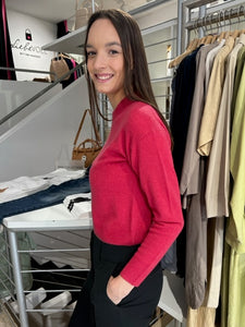 FFC Damen Pullover in Rot