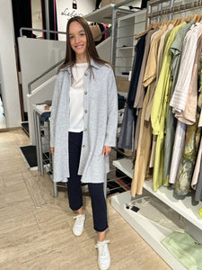 Margittes Damen Mantel in Grau