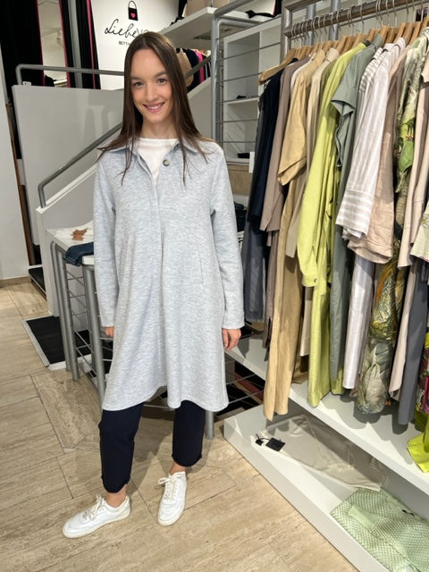 Margittes Damen Mantel in Grau