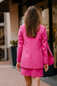 Due FF Damen Blazer in Pink