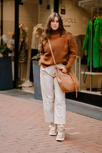 S.Marlon Damen Strickpullover in Zimt