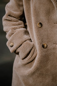 Beaumont Damen Teddymantel in Beige