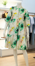 Laden Sie das Bild in den Galerie-Viewer, Angoor Damen Kleid &quot;Gloria&quot; mit Faltendetails in Multicolor
