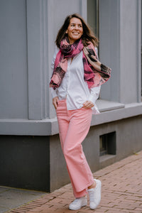 Cambio Damen Jeans "Celia" in Pink