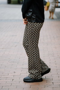 Cambio Damen Hose "Flower" in Multicloour