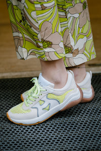 Hogan Damen Sneaker "H597" in Beige/ Gelb