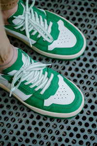 Kennel & Schmenger Damen Sneaker "Drift" in Grün/ Weiß