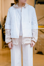 Laden Sie das Bild in den Galerie-Viewer, Fabiana Filippi Damen 2-in-1-Jacke in Weiß/ Beige
