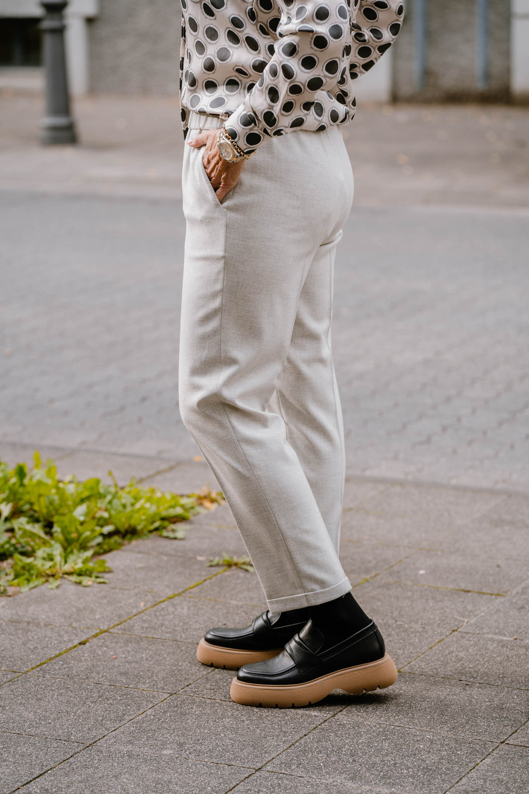 Antonelli Damen Hose in Greige