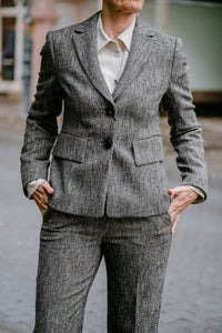 Luisa Cerano Damen Fischgrat-Blazer
