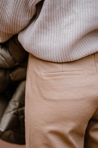Cambio Jerseyhose "Ava utility" in Caramel Sand