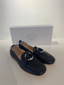 AGL Damen Mokassin "Sheryl Moc" in Dunkelblau