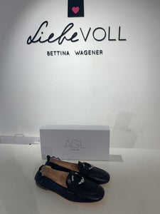 AGL Damen Mokassin "Sheryl Moc" in Dunkelblau